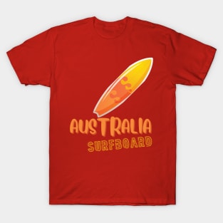 Australia surf board T-Shirt